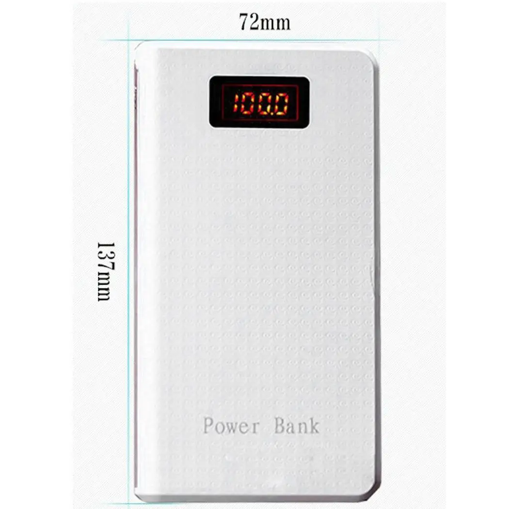 

Portable External Battery Charger Power Bank for Cell 8000mAh Phone Stylish design with distinctive look.