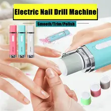 3-в-1 носок красота, педикюр машина Электрический Фрезер для ногтей, фрезер для маникюра и салон набор инструментов Портативный Размеры ABS двух направлениях рычага переключения передач