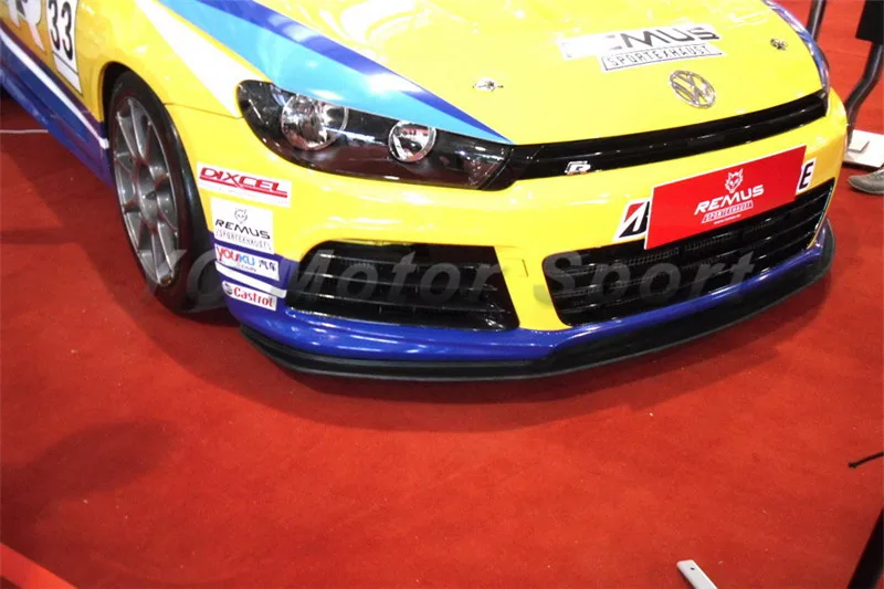 Автомобильные аксессуары стильная передняя губа GT24 из углеродного волокна Cup Racing