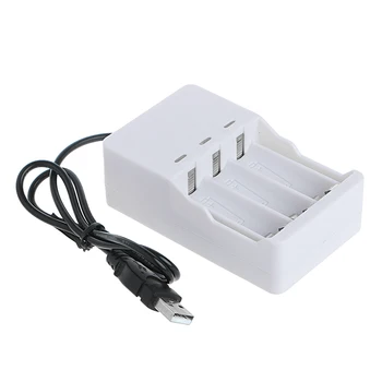 

1.2V Universal Intelligent 3-Slot AA/AAA Ni-MH Ni-Cd Battery Charger USB Plug - L060 New hot