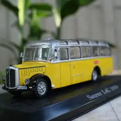 Высокая моделирования saurer L4C 1959 автобус, 1: 72 сплава модели автомобилей, металл diecasts, коллекция игрушек, бесплатная доставка