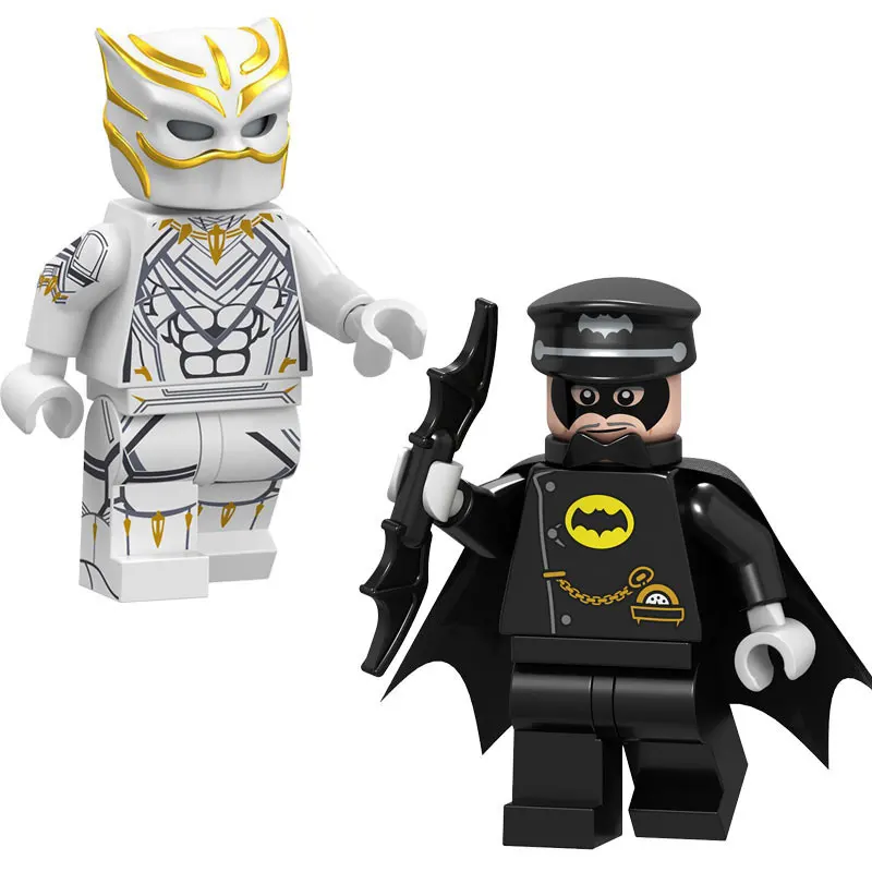 

Marvel Avengers Infinity War Batman Black Panther Super hero Minifigure Building Blocks Collection Gift Toy Of Children