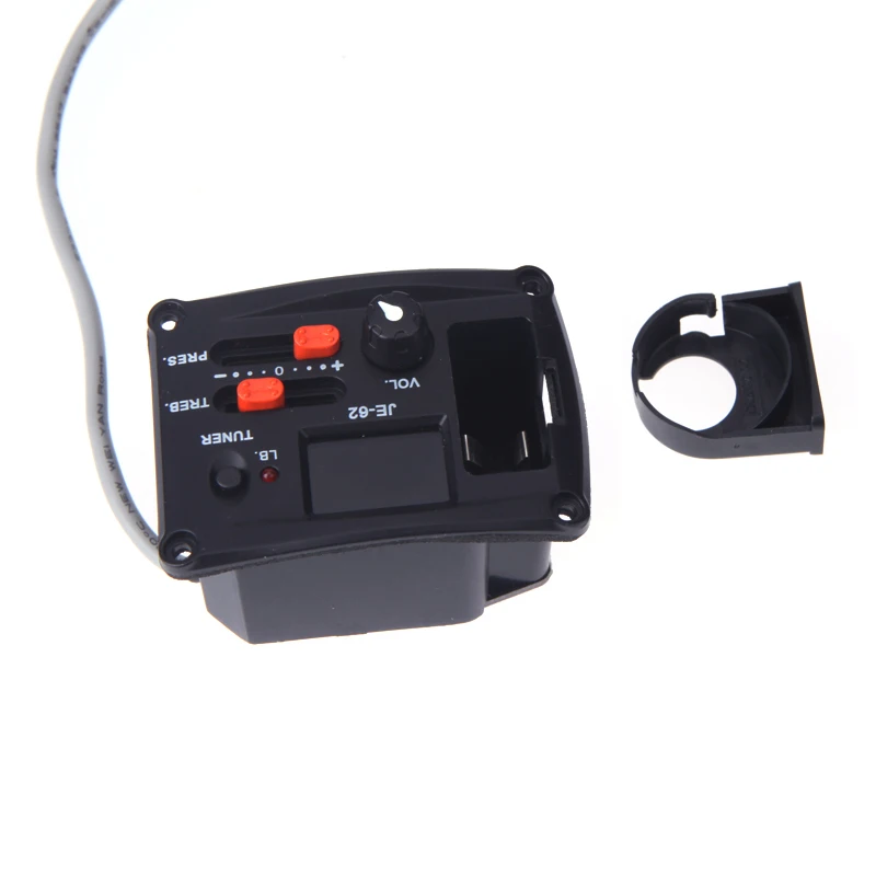 Joyo je-ukuleleeq المعادل الموسيقية preamp بيزو مع موالف مصغرة uke أوكلل] فقط شحن مجاني