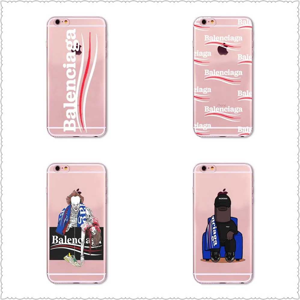 SMMNAS Famous Brand France Paris CASE For iphone X XS XR Quality Transparent soft silicone For SamsungS7 S8 S9 Case