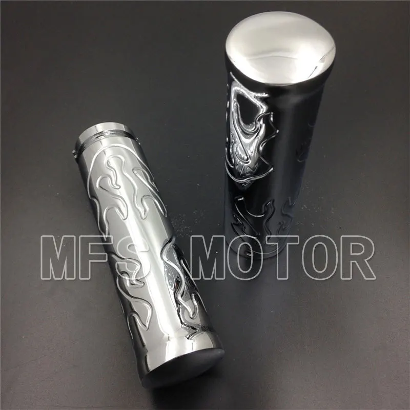 

Hand Grips 1" Handlebar fit for Harley Davidson 1971-2012 NO inter throttle CD Motorcycle Accessories