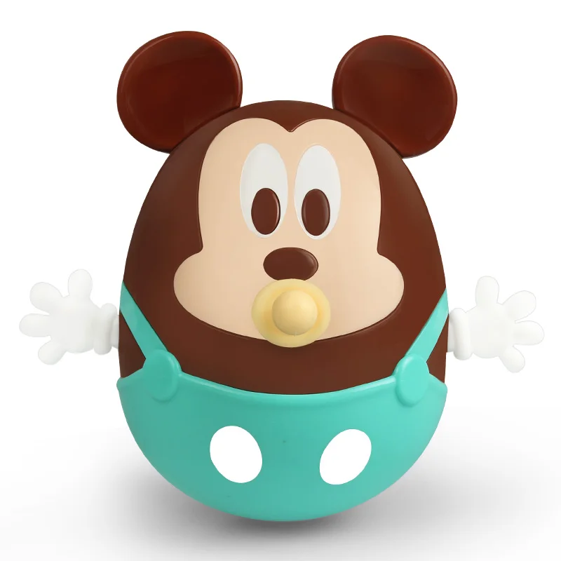 Disney Mickey Baby Toys Mobiles Ring Bell Nodding Shaking Tumbler Doll Baby Rattles Roly Poly Toy For Newborns Educational Gift Disney Mickey Baby Toys Mobiles Ring Bell Nodding Shaking Tumbler Doll Baby Rattles Roly Poly Toy For Newborns Educational Gift