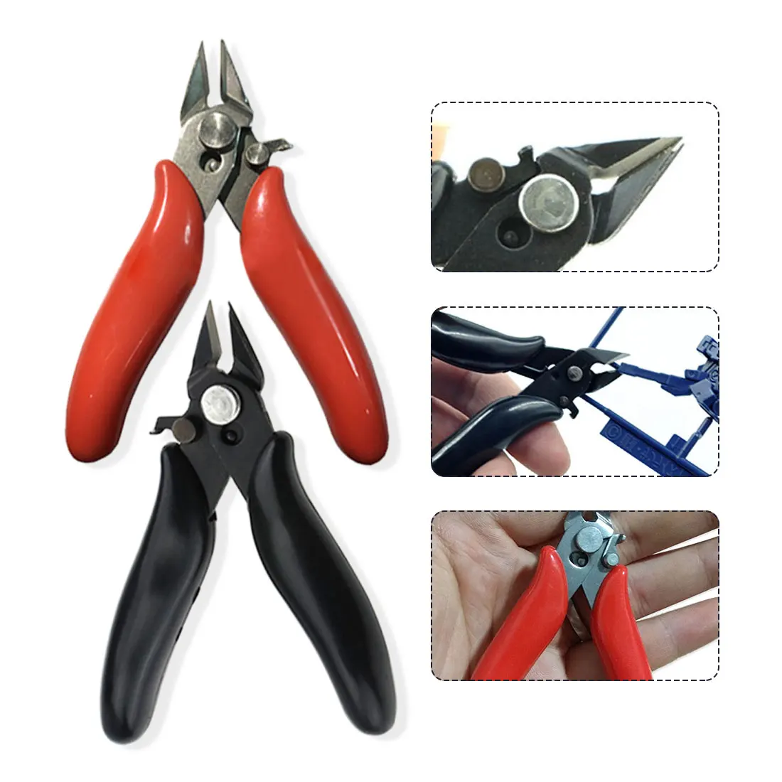 

Multi Functional Wire Cable Cutters Tools Stainless Steel Nipper Wire Cable Cutters Cutting Side Snips Flush Pliers Nipper