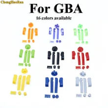 16 colors Multi-Color Replacement D pads Buttons Keypads ON OFF Power L R A B Buttons For Gameboy Advance Frame Buttons For GBA repair parts replacement l r buttons switches for nds lite 2 piece set