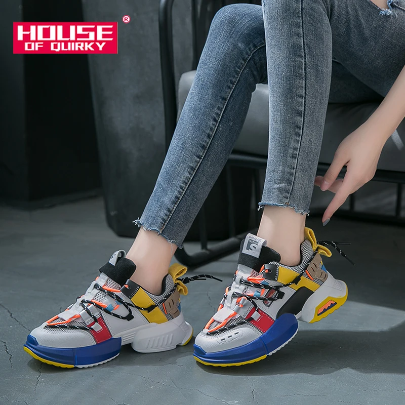 

Breathable Mesh Ladies Shoes Comfortable Platform Sneakers Women Casual Shoes Vulcanized Shoes Spring and Autumn Women Shoes New