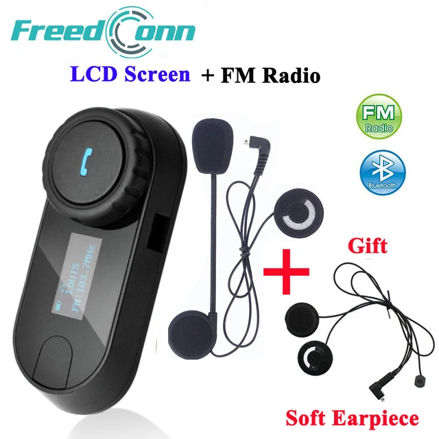 FDC TOM-SC Bluetooth беспроводной обновление для внутренней связи в мотоциклетном шлеме FM радио Bluetooth гарнитура-шлем домофон