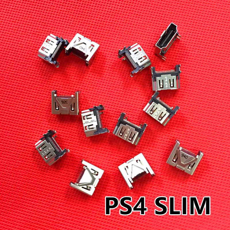 Dealonow Original New HDMI Socket Port Parts for PS4 SLIM