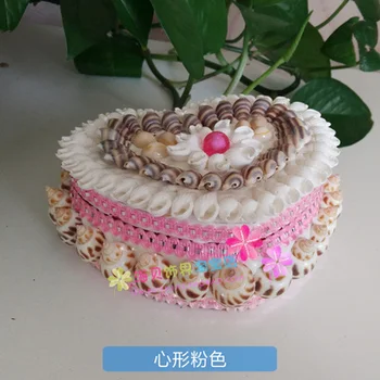 

Creative natural conch shell crafts jewelry box to receive a box of girls' holiday gift decorations source Home