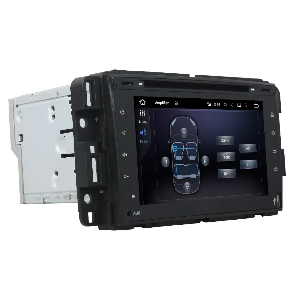 Excellent 1024*600 HD 7" Android 8.1 Car Radio GPS DVD Multimedia Head Unit for GMC Yukon Tahoe With 2GB RAM Bluetooth WIFI Mirror-link 2