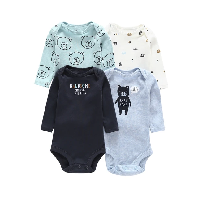 baby long sleeve bodysuit boy girl bodysuits newborn body clothes 2019 autumn unisex new born set winter cotton fashion o-neck 6
