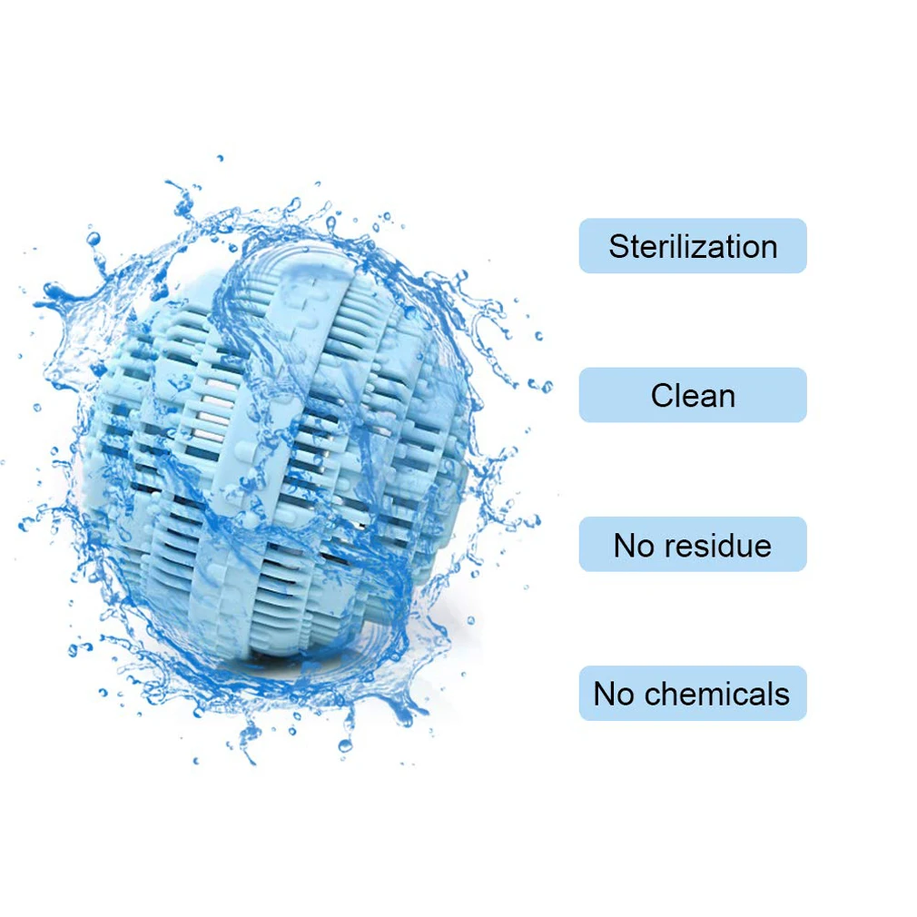 Модные эко волшебные шарики для стирки, без моющего средства, стиральная машина, ионная стирка, Волшебная стильная руда, шарик для стирки