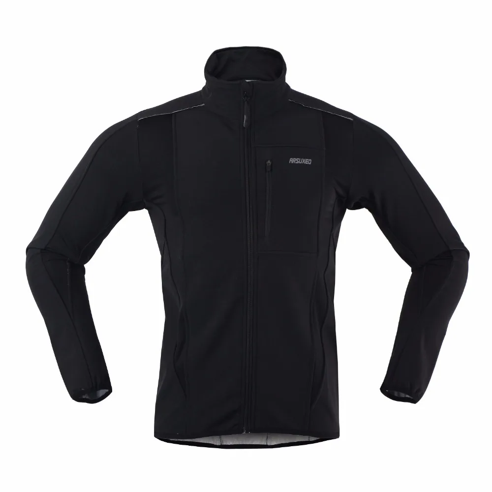 ARSUXEO Thermal Cycling Jacket Winter Warm Up Bicycle Clothing