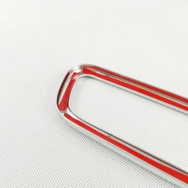 ABS Matte For Mercedes Benz GLC 2016-2018 car front Interior View Mirror Decoration strip cover trim accessories styling 1pcs