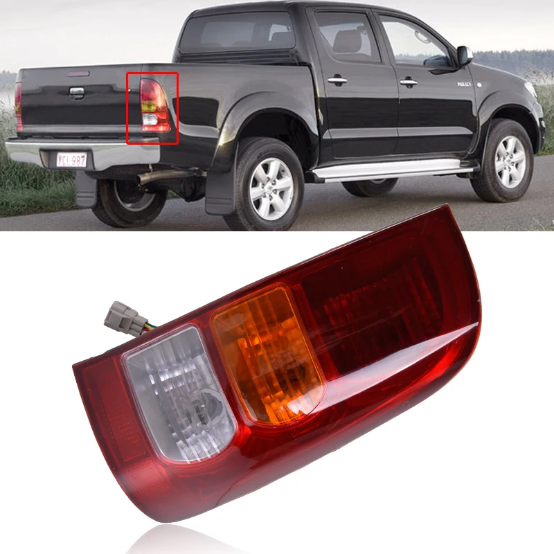

CAPQX Rear Brake Taillight Taillamp Rear Taill Light Lamp For TOYOTA Hilux Pickup VIGO 2004 2005 2006 2007 2008 2009 2010 2011