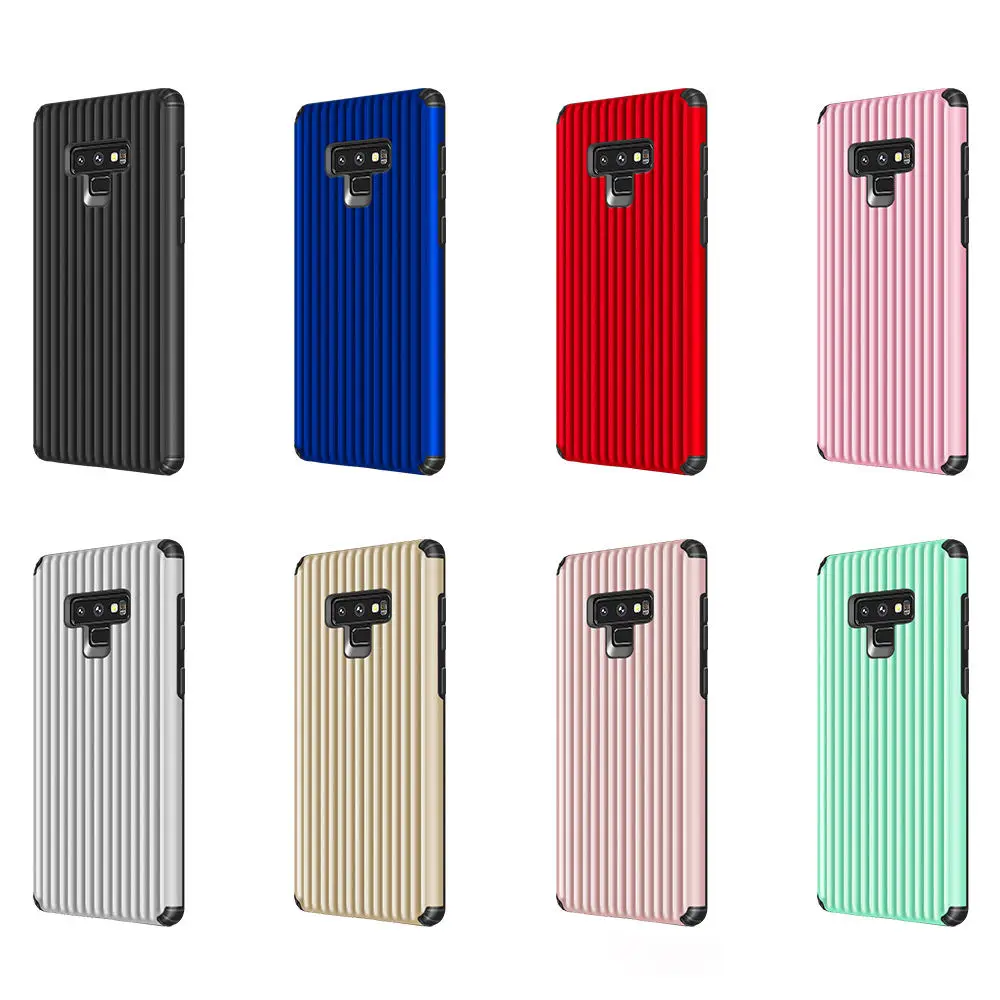 

IMIDO Fashion Cute Luggage Phone Case For Samsung Galaxy S9 Plus Anti Knock TPU+PC Cover For Galaxy Note8 Note9 S8 S9 Plus Coque