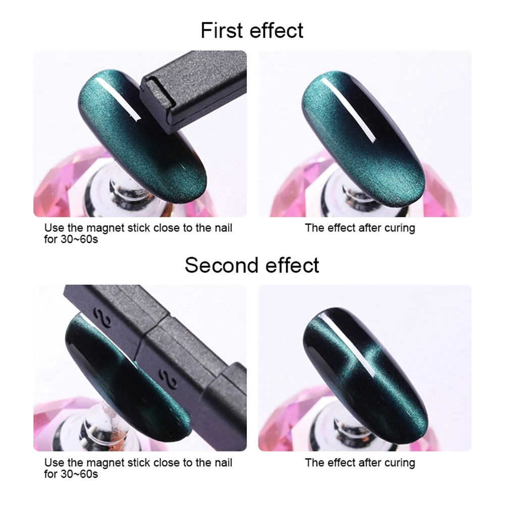 MIZHSE магнитная палочка Многофункциональный магнит для кошачьего глаза УФ Гель-лак для маникюра дизайн ногтей аксессуары инструменты