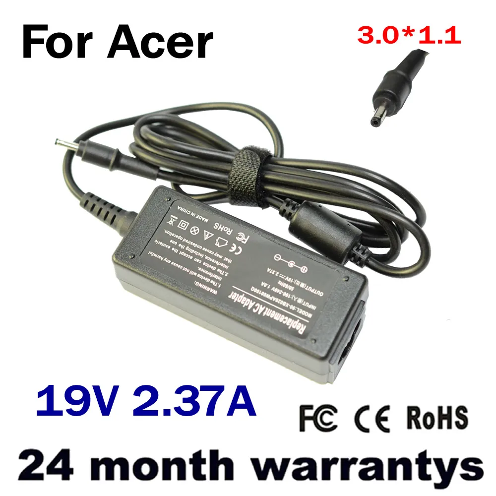 19V 2.37A 45W 3.0*1.1MM Replacement For ASUS Laptop AC Charger Power