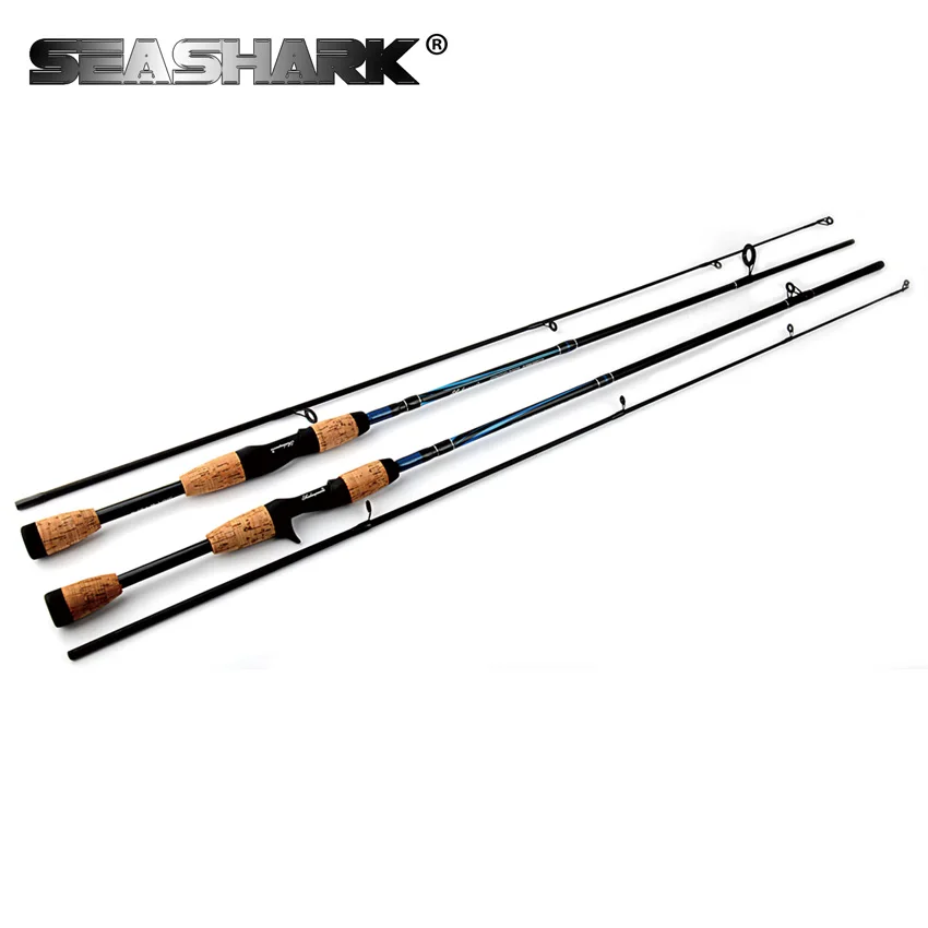 SEASHARK Lure Fishing Rod 1.8m Casting Spinning Medium Power Line WT 6