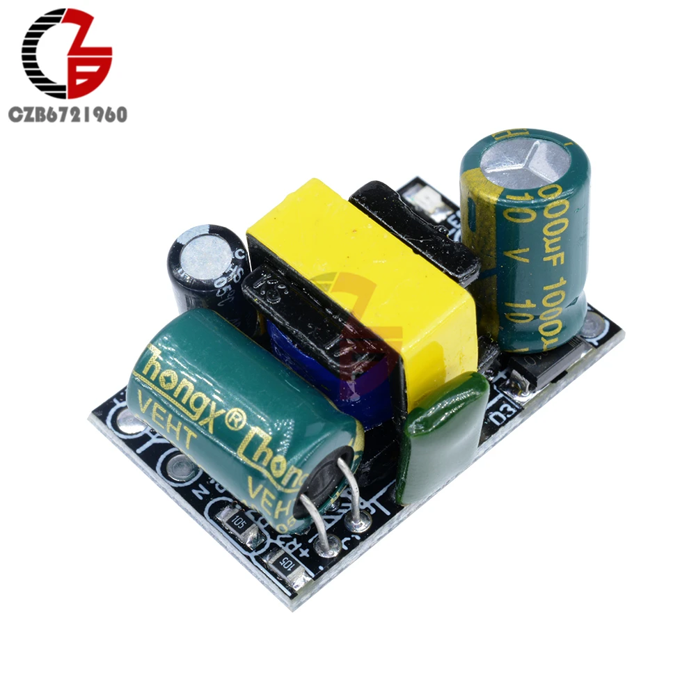 

AC-DC Step Down Buck Converter Module 110V 220V AC to DC 5V Power Transformer Supply Voltage Converter Regulator for Arduino