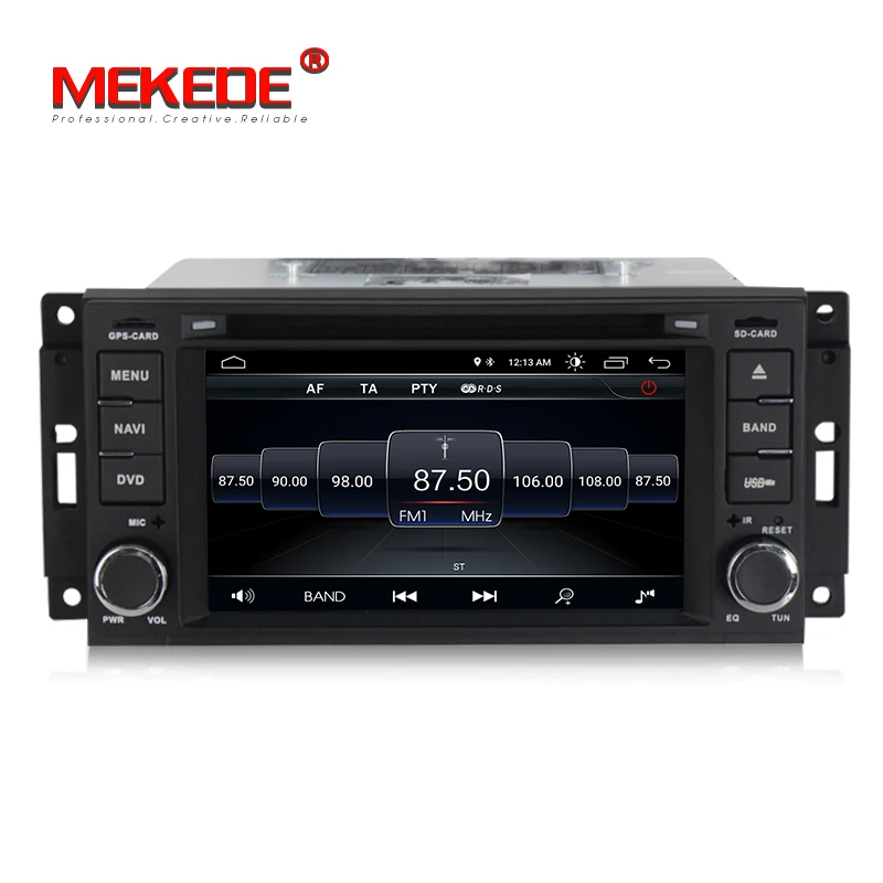 Perfect MEKEDE Android 8.1  Car GPS navigation DVD player For JEEP Wrangler Compass Patriot Grand Cherokee Commander Dodg free shipping 3