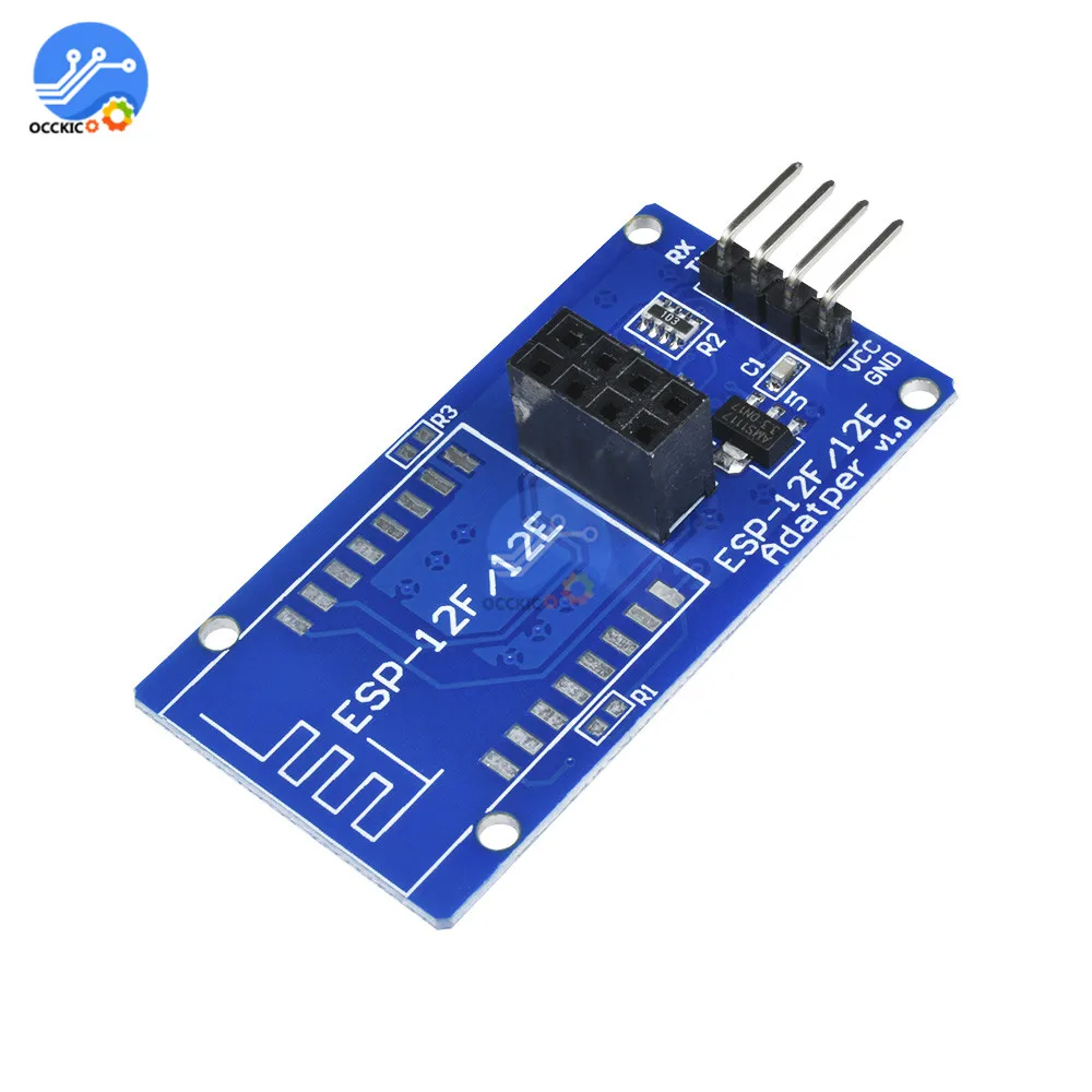 ESP8266 ESP-12F ESP-12E серийный WI-FI Беспроводной адаптер Модуль расширения доска для рисования 5V для Arduino UNO ESP12F ESP12E "сделай сам"