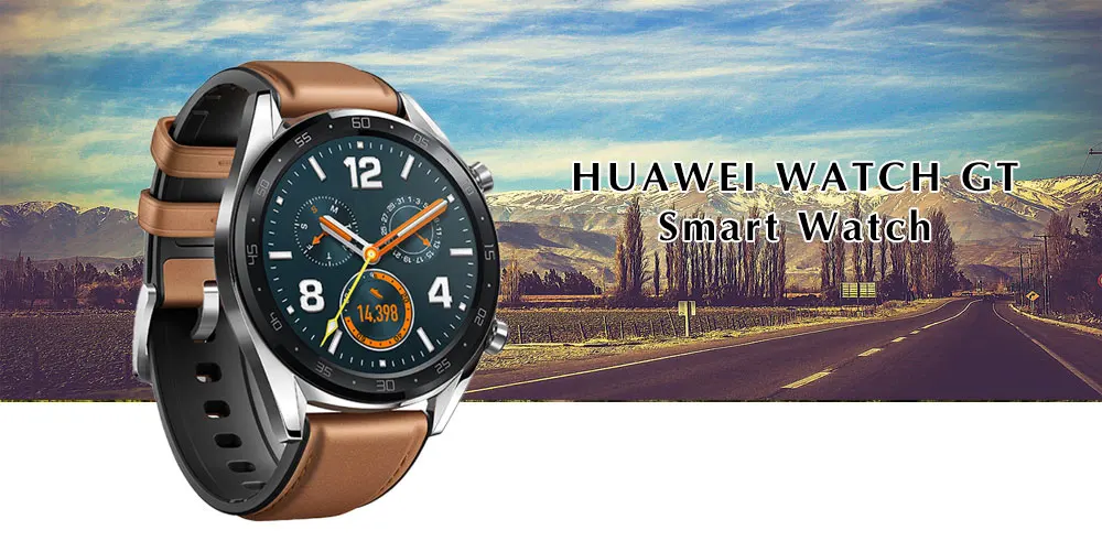 HUAWEI WATCH GT Смарт-часы 1,39 дюймов AMOLED сообщение напоминание сердечного ритма gps Smartwatch спортивные часы