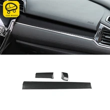 CAR MANGO Car Styling Middle Console Central Control Panel Cover Trim Frame Sticker Interior Accessories for Honda Civic 2016
