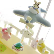 Baby Rattles Baby Newborn Bed Bell Cloth Plush Rabbit Mobility Toy Pram Babies Soft Stuffed 50C0412
