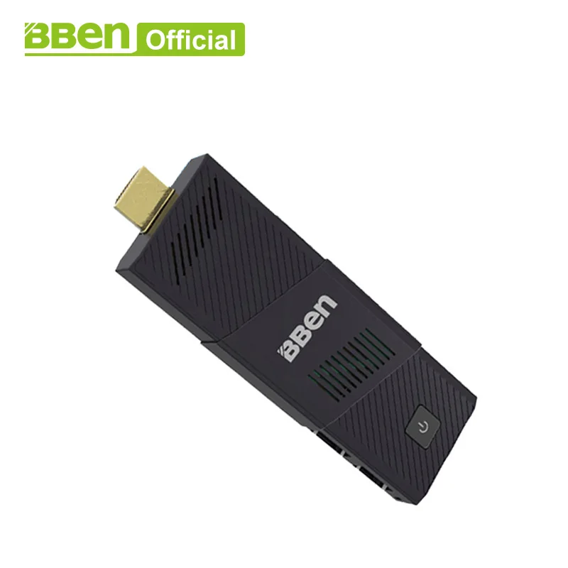 Bben MN9 fan intel mini pc windows10 ,4GB RAM+64GB emmc mini Computer pc stick media player USB3.0 wifi with US/EU plug