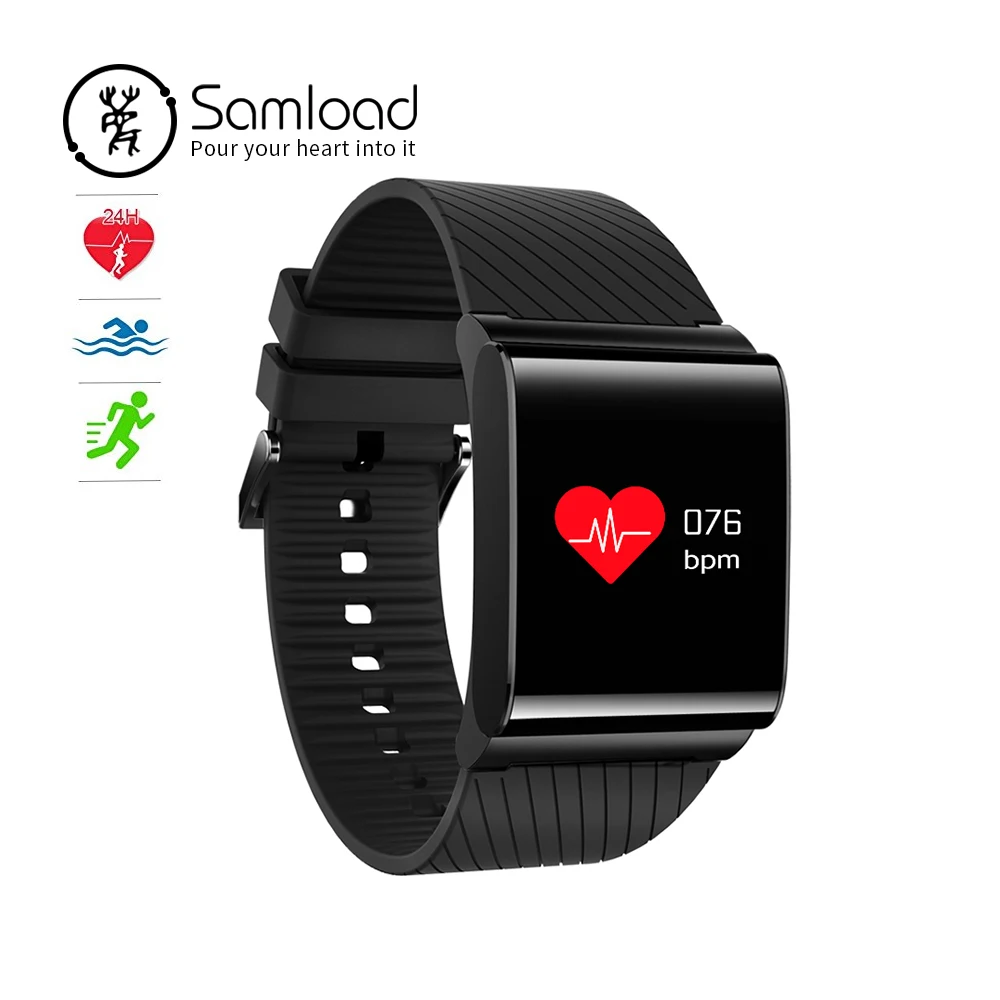 

X9Pro Smart Wristband Colorful Screen Bluetooth Bracelet Heart Rate Monitor Pedometer Waterproof For Apple iPhone 7 Xiaomi Clock