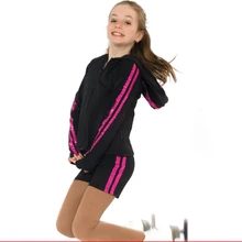 Горячая Распродажа костюм для фигурного катания-черная модная одежда для фигурного катания SU2025