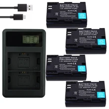 4PCS LPE6 LP-E6 LP E6 E6N Battery +LED USB Dual Charger for Canon EOS 60D 70D 5D Mark II 5D Mark III,5D Mark IV digital camera цена 4PCS LPE6 LP-E6 LP E6 E6N Battery +LED USB Dual Charger for Canon EOS 60D 70D 5D Mark II 5D Mark III,5D Mark IV digital camera цены онлайн