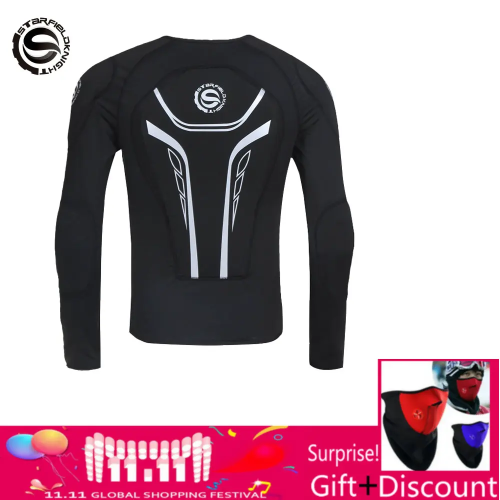 

SFK Motorcycle Racing Soft Armor Motocross MX Armor Motobike Bicycle DH Quick Drying Breathable Memory Riding Armor