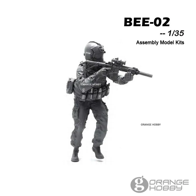 OHS YuFanModel 1/35 BEE-01-16 серия BEE Современная армейская сборка США Военные полимерные миниатюры Модели Строительные наборы oh - Цвет: BEE-02