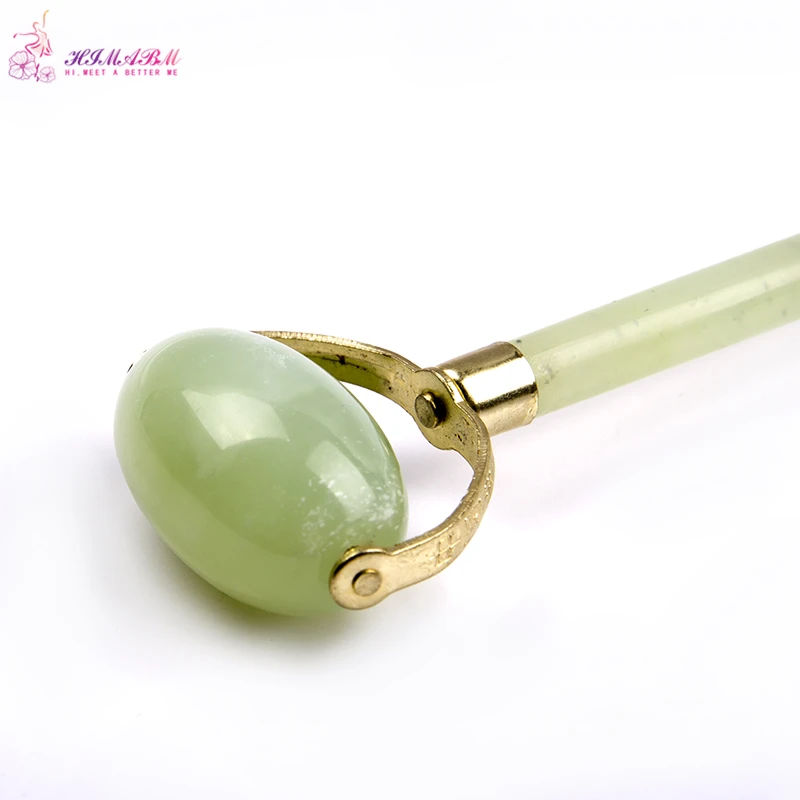 HIMABM Portable Pratical Jade Facial Massage Roller Anti Wrinkle Healthy Face Body Head Foot Nature increases blood circulation HIMABM Portable Pratical Jade Facial Massage Roller Anti Wrinkle Healthy Face Body Head Foot Nature increases blood circulation