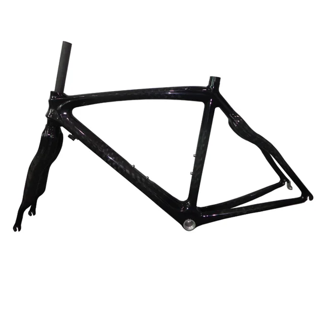 Cheap 700C Carbon Fiber Road Bicycle/Bike Frame and Fork 50cm Carbon Bike Frame Road Bicycle Parts