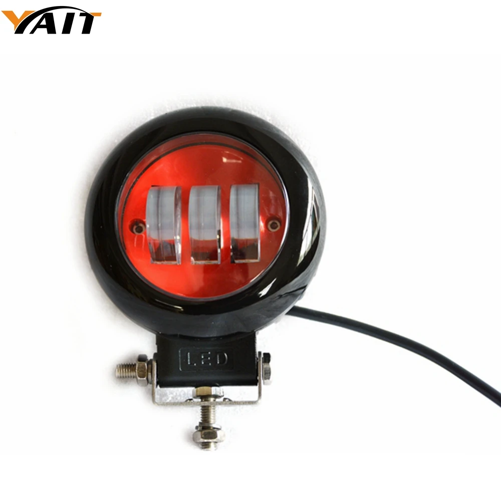 

Yait New Style LED Work Light 10 x 3W Round Offroad Led 12/24V Extra Light Portable Flood Light Motor Tractor Truck Car Styling