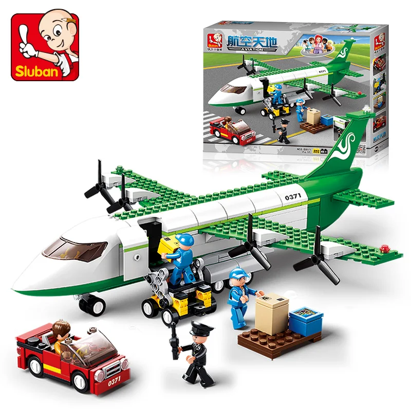 Sluban Model Building Compatible lego Lego B0366 463pcs Model Building Kits Classic Toys Hobbies Airbus Cargo Aircraft Sluban Model Building Compatible lego Lego B0366 463pcs Model Building Kits Classic Toys Hobbies Airbus Cargo Aircraft