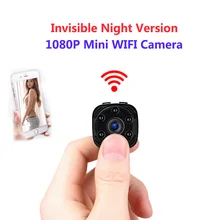 Invisible Night Version 1080P Wifi Mini Camera Wireless for Motion Detectiom Video Recording Remote Control Portable Recorder