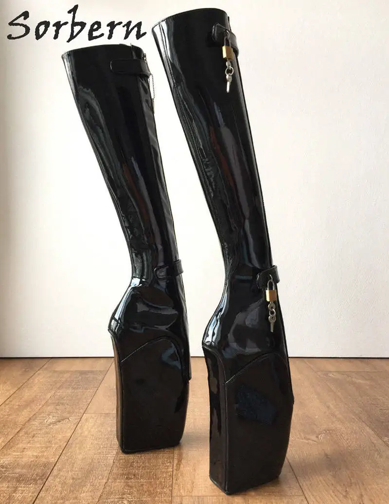 locking ballet boots