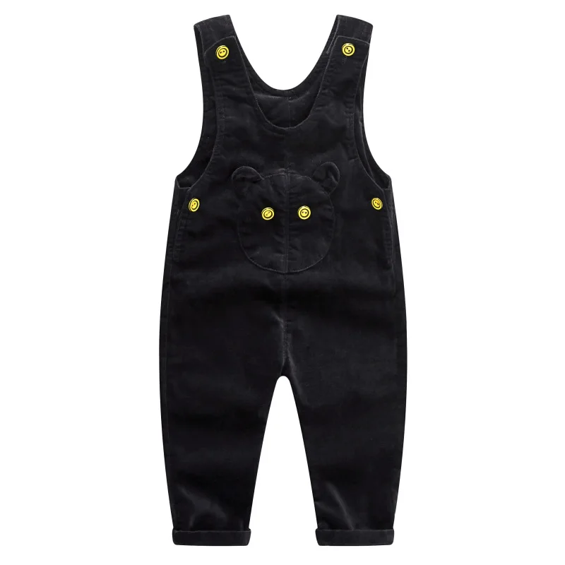 

High Quality Corduroy Baby Girls Boys Jumpsuit Cute Pocket Fashion Newborn Infant Trousers Autumn Winter Casual Overalls Kids