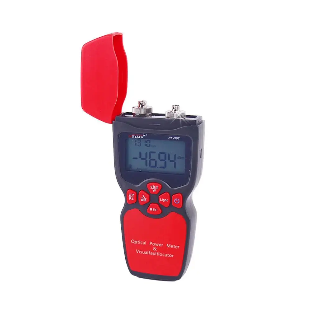 

Nf-907 2 in 1 Optical Light Source Optical Fiber Tester Visual Fault Locator Cable Tracker