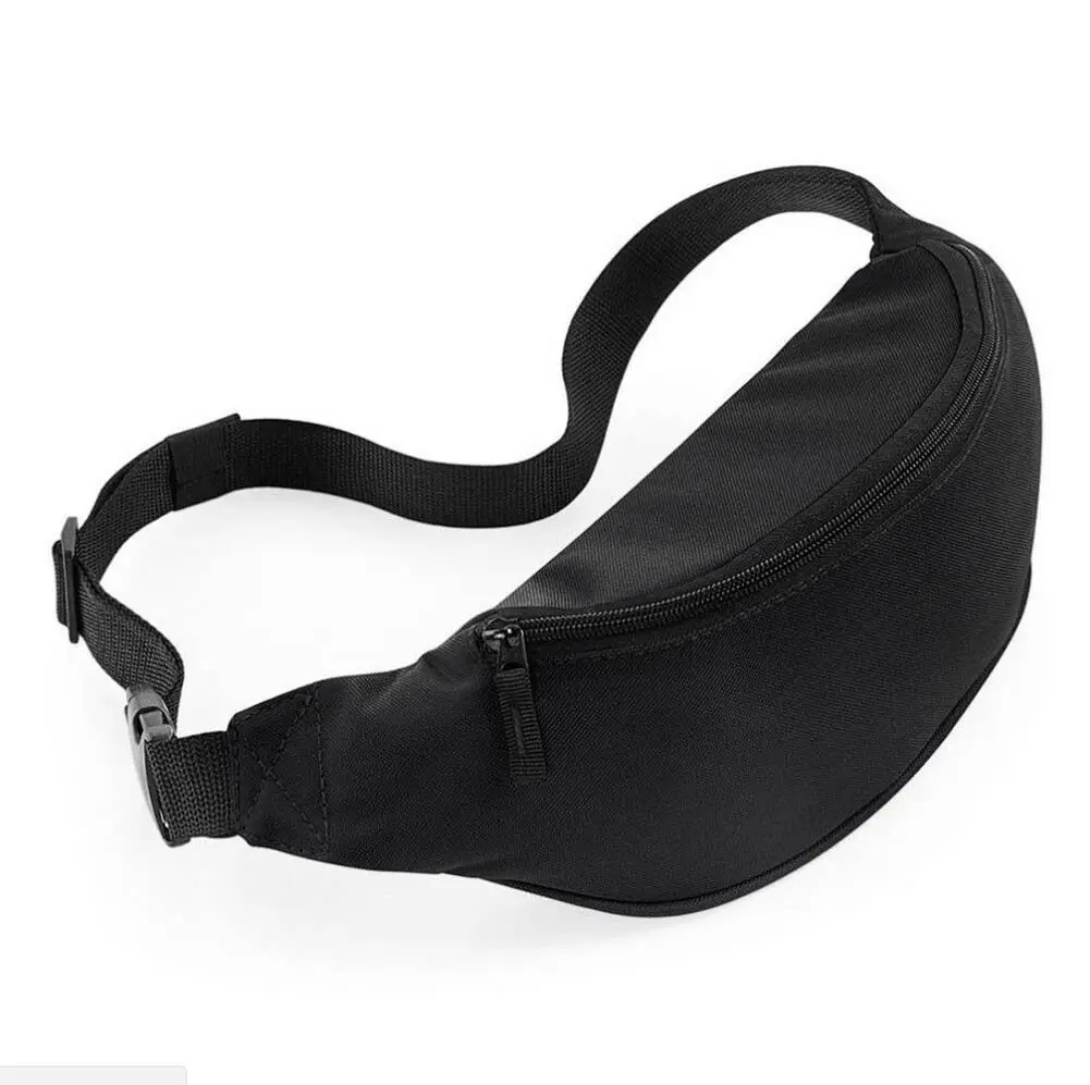 

Durable Oxford Fabric Gym Fitness Outdoor Waist Belt Bag Pouch Zipper Fanny Pack Black Green Gray Red White Navy Blue