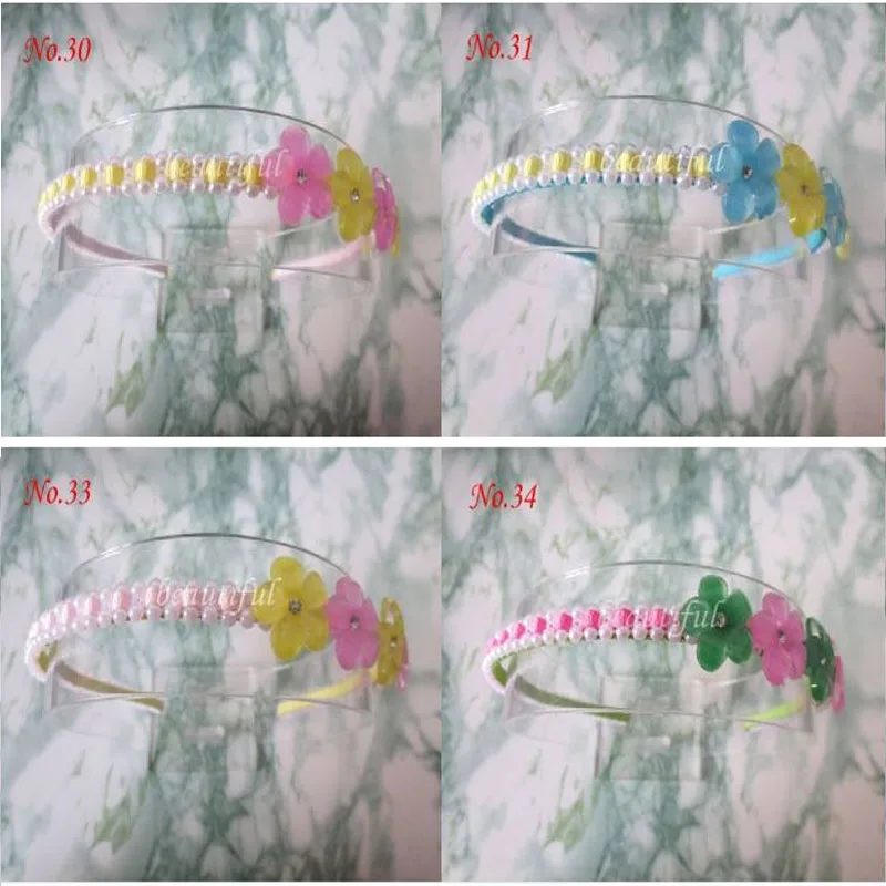 12 BLESSING Good Girl Modern Style FROZEN Headband Counterfeit Pearl Resin 76No. 12 BLESSING Good Girl Modern Style FROZEN Headband Counterfeit Pearl Resin 76No.