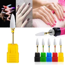 Новое горячее искусство ногтей керамика Нано покрытие ногтей сверло шлифовальный гель удаление маникюр с полировкой инструмент lakiery hybrydowe