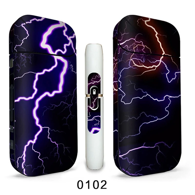 12 цветов крутой дизайн защитная наклейка на кожу рукав для IQOS 2 4 Plus|Аксессуары| |